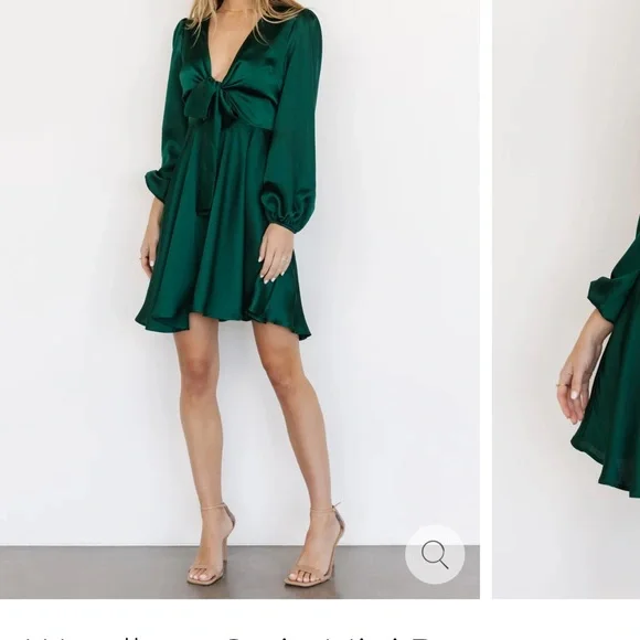 NWT! Satin Dress - Picture 2 of 5